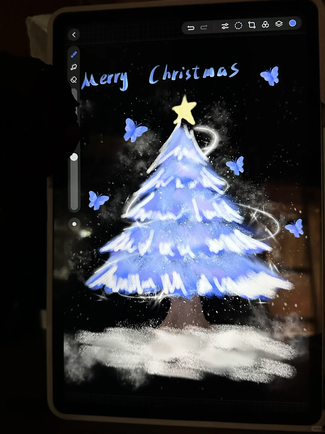 画一棵圣诞树🎄🎄🎄