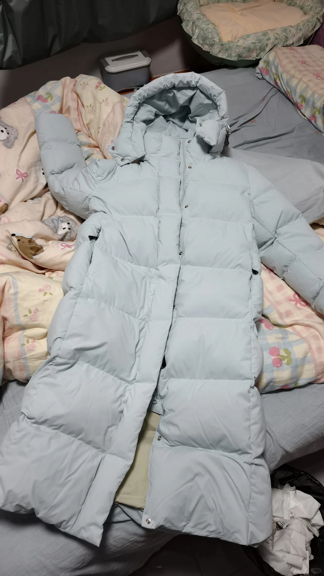 将近400克羽绒服