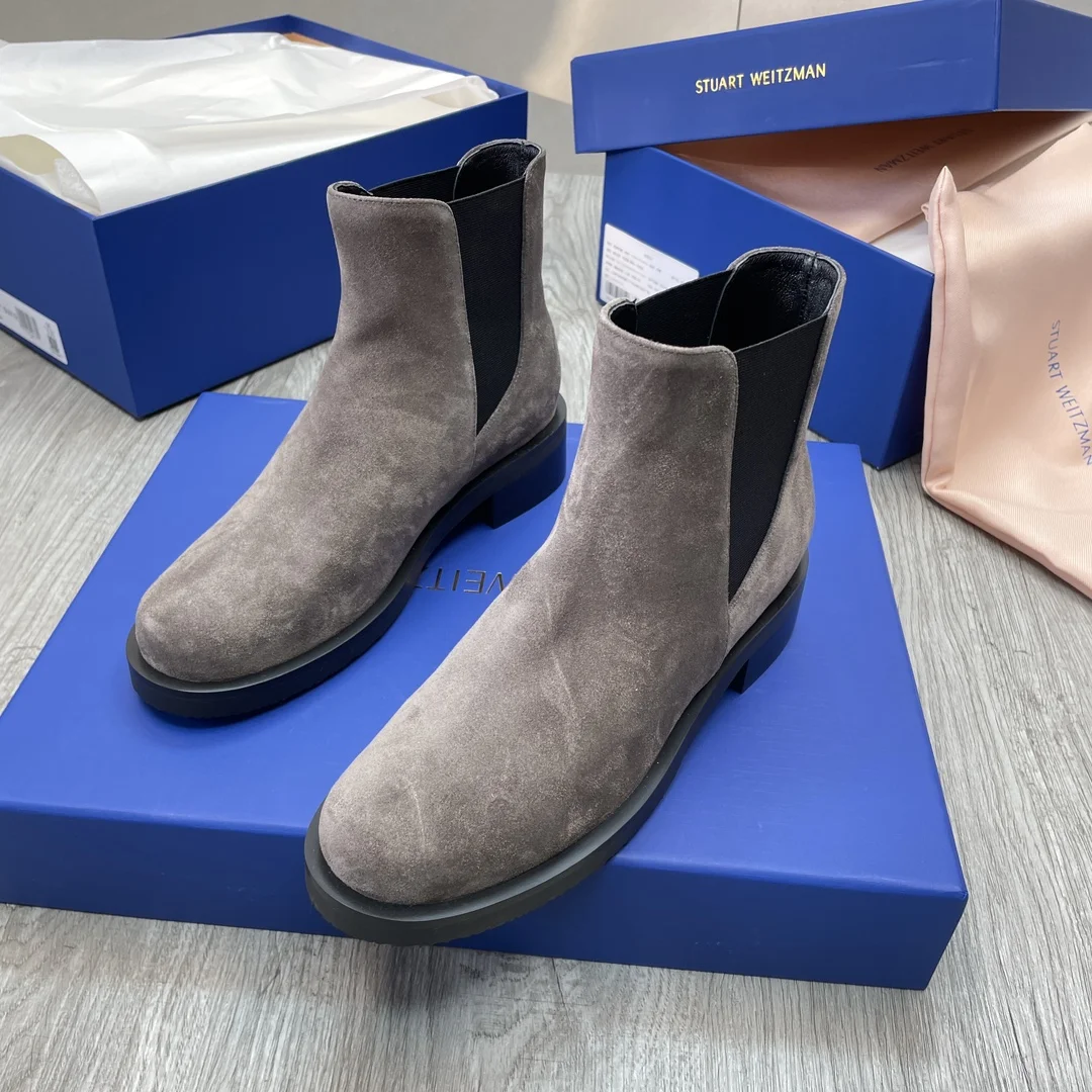 拉腿感 切尔西靴