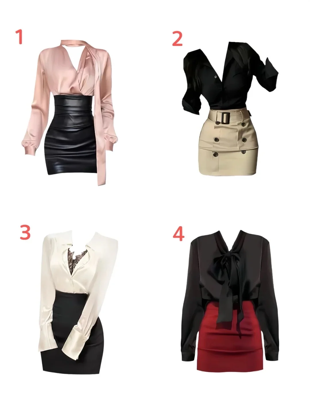 今日主题：美女秘书 该怎么穿搭呢