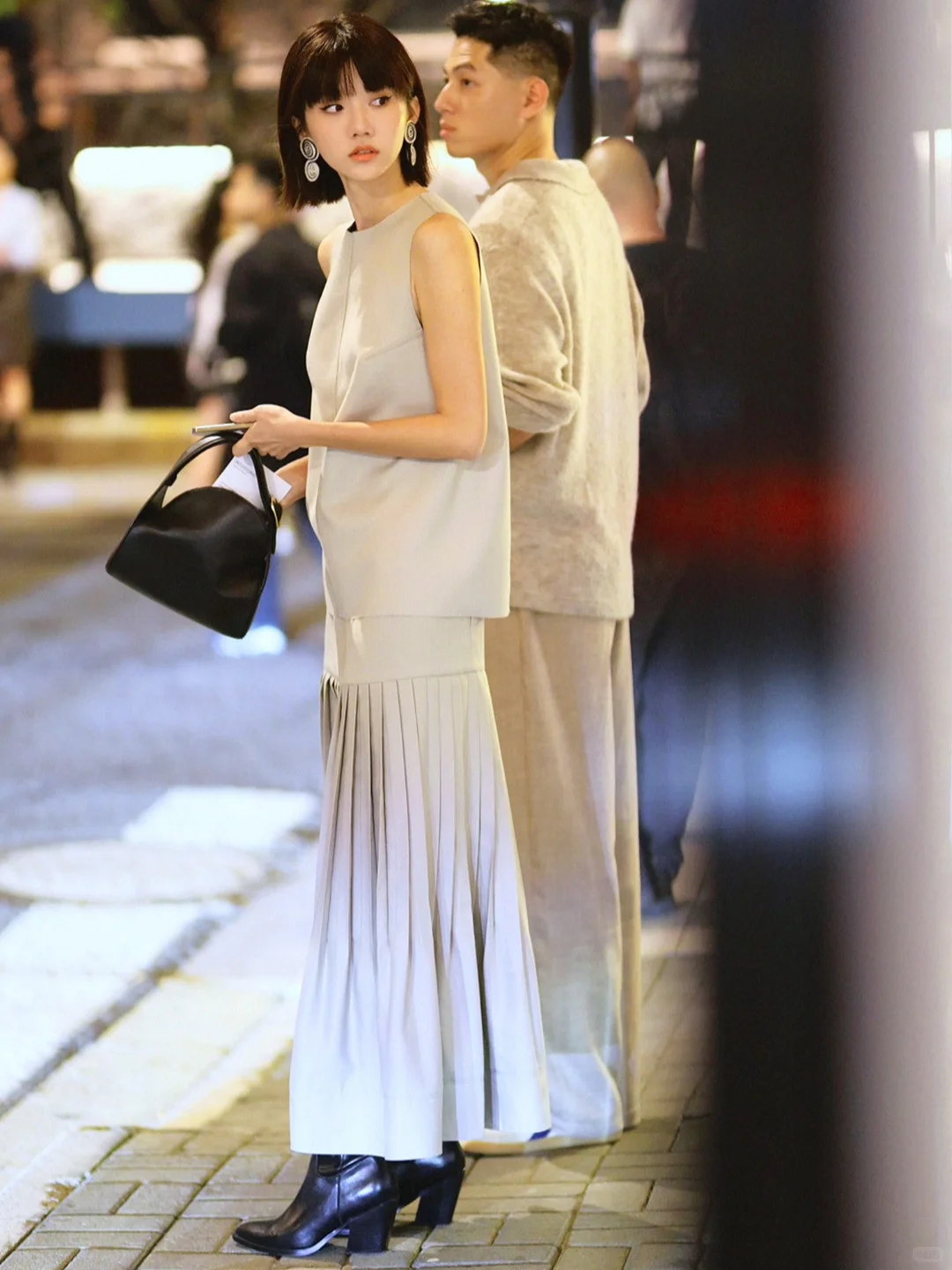 上海街拍/时髦街头美一帧