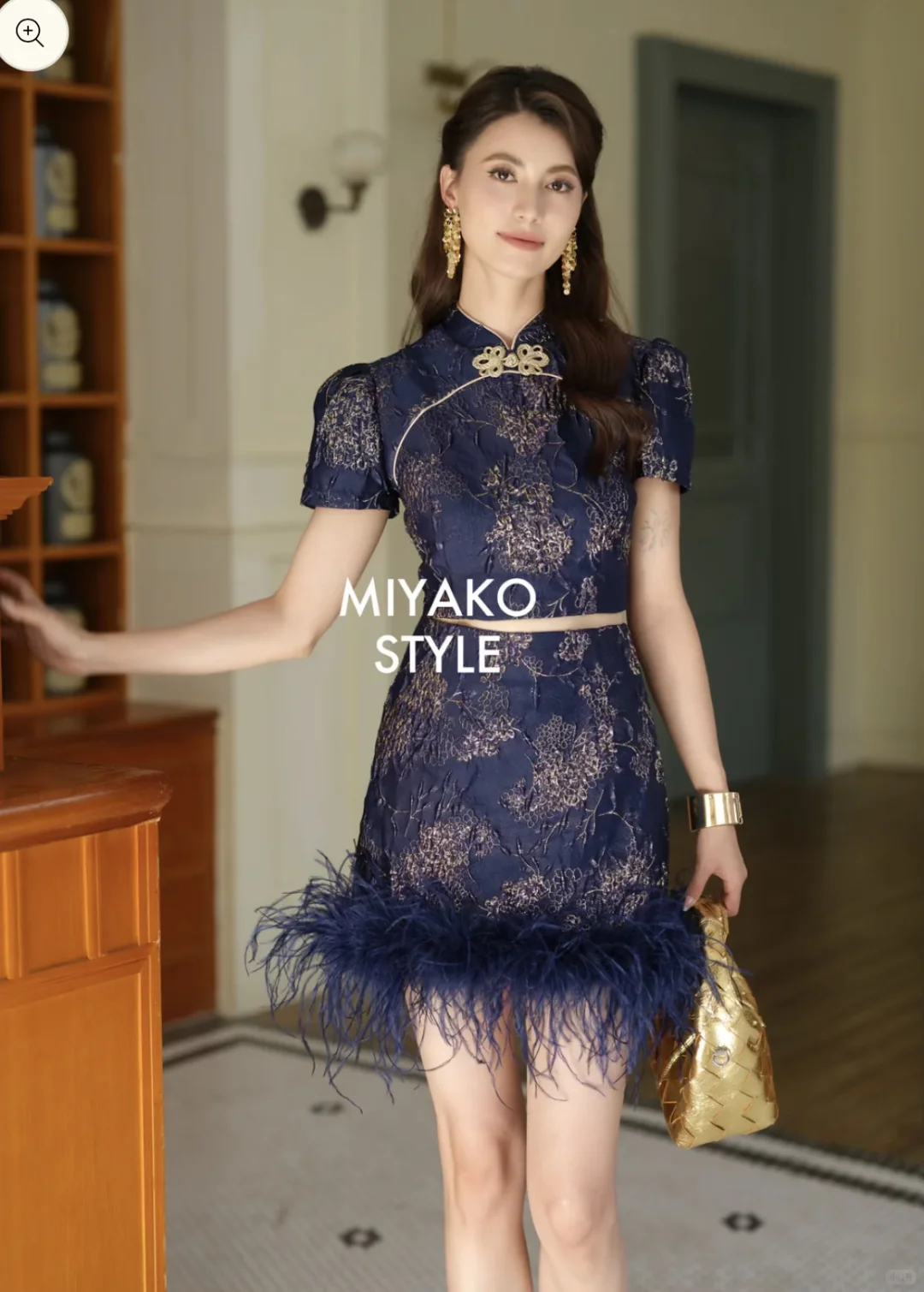 ➗Miyako 鎏金岁月 旗袍唐装