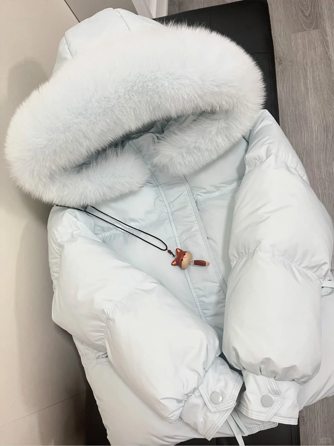 降温❄️这baby蓝羽绒服💍🫧好甜美好可爱啊🎀