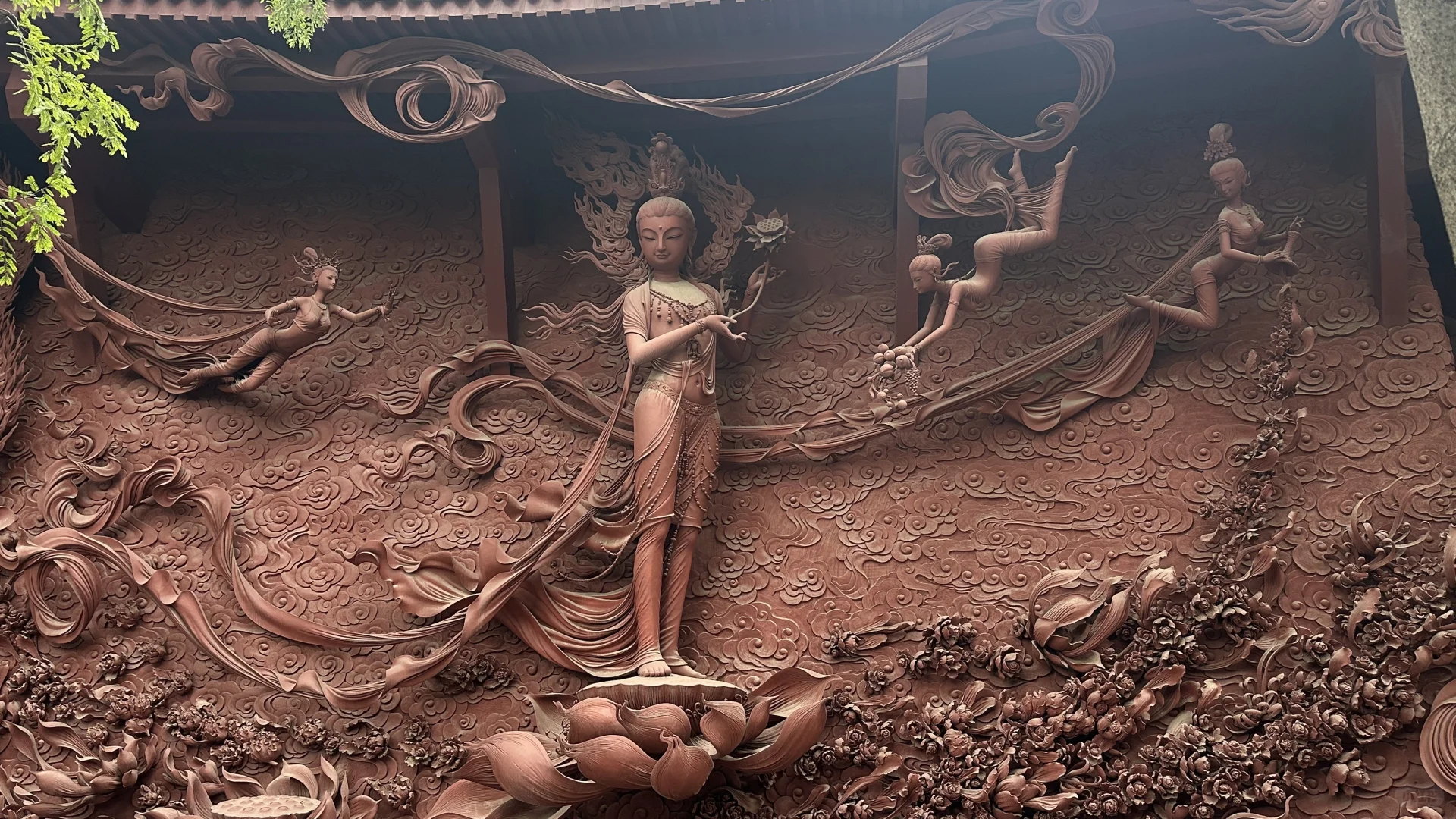 绵阳圣水寺泥塑3