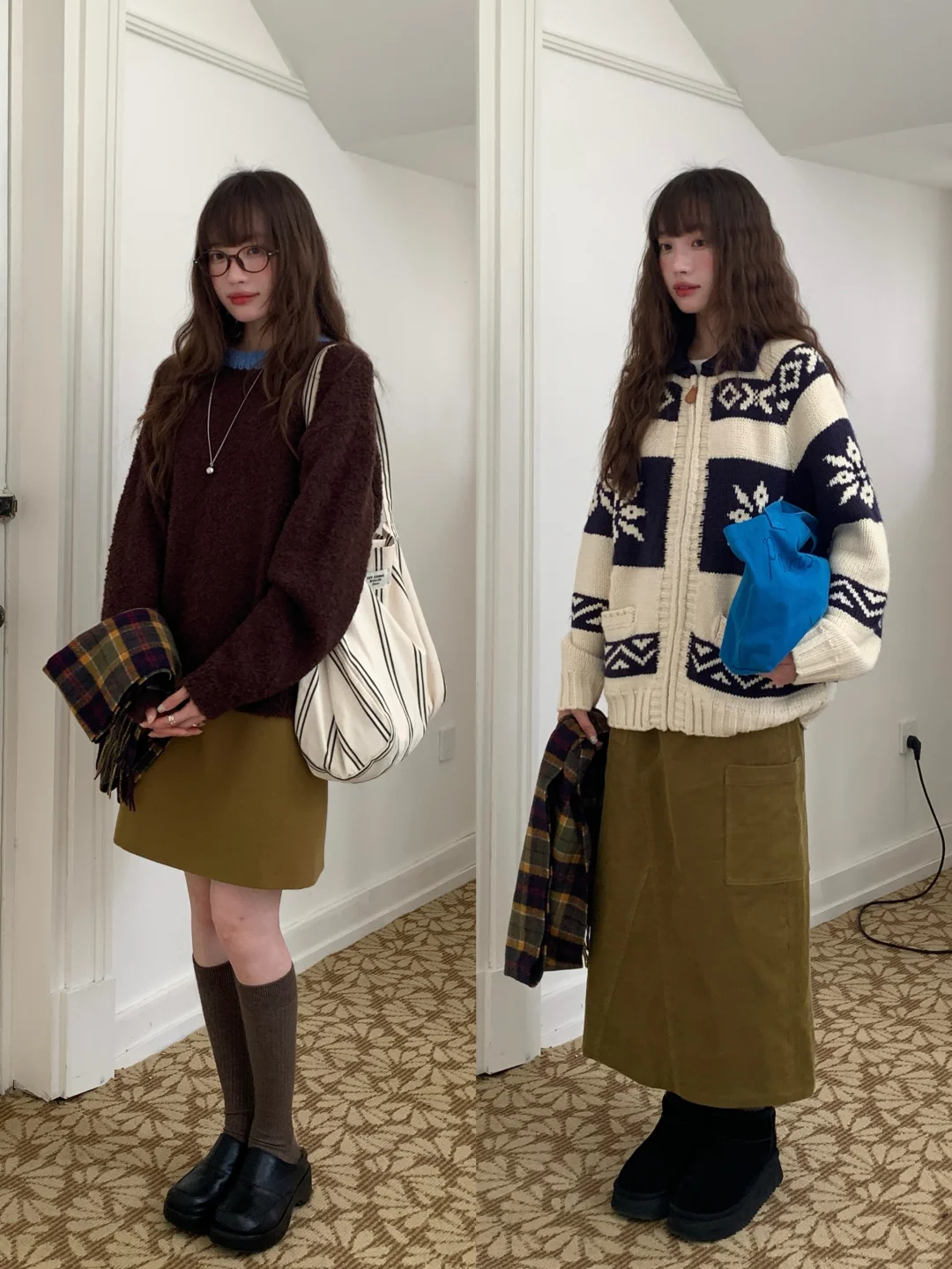 🍁秋冬复古搭配证件照✖️18