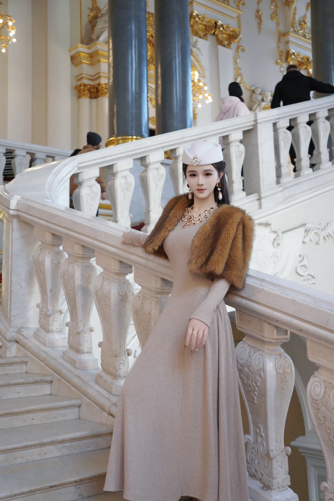 🇷🇺穿漂亮裙子到冬宫真的会收费10000🦌