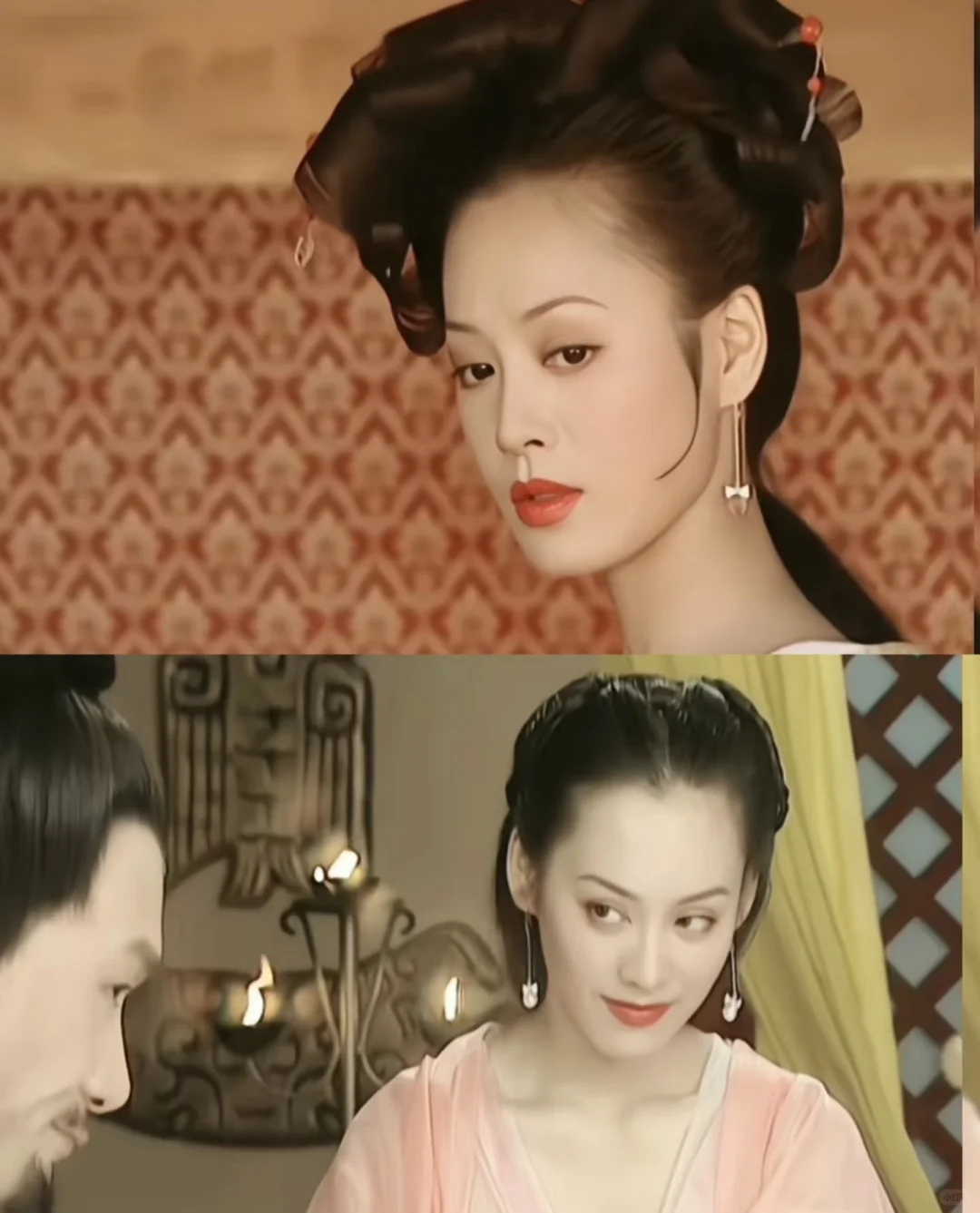 宁静，明艳大气的长相，野性难驯的气质