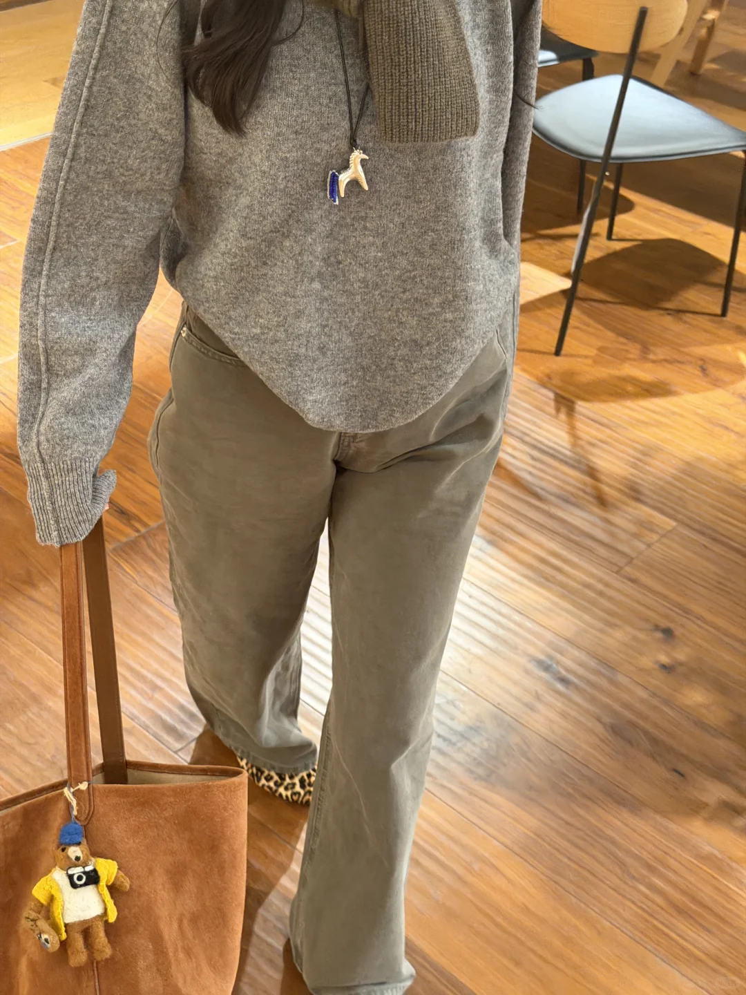 毛衣的慵懒自在！