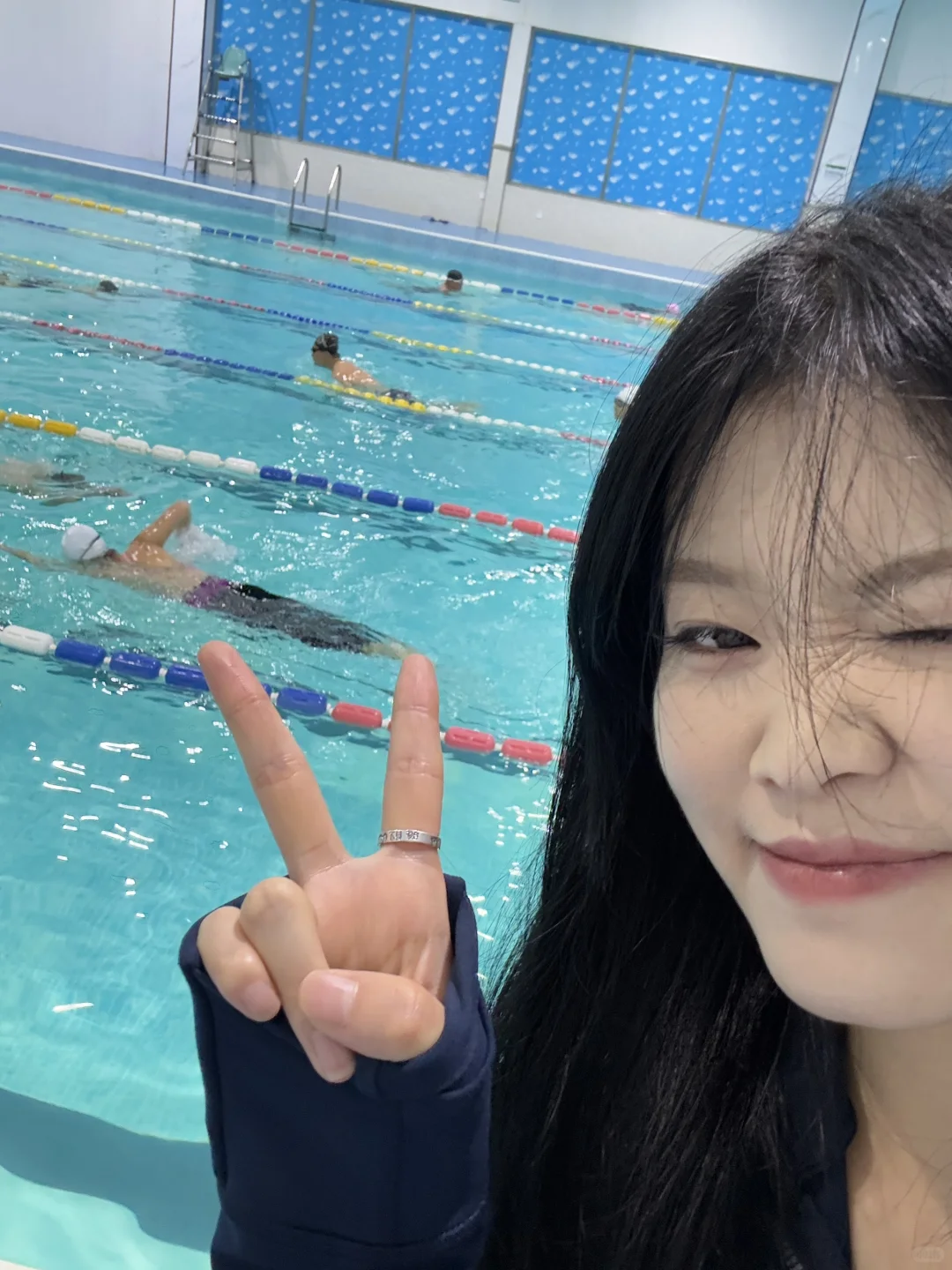 赢在体育游泳馆 🏊‍♀️女教练上线……💗