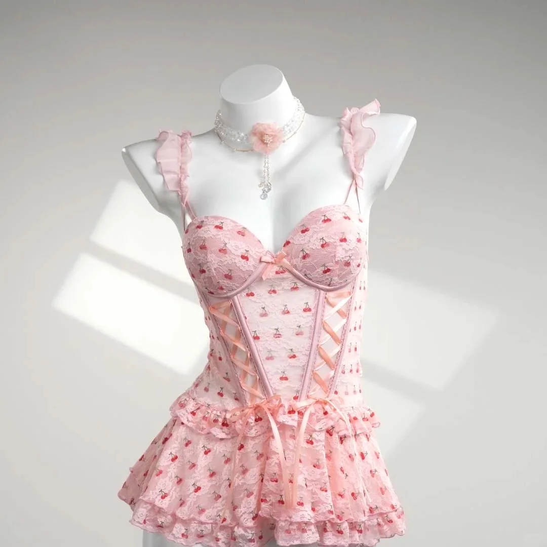 纯欲樱桃睡裙新风格 太美丽了吧