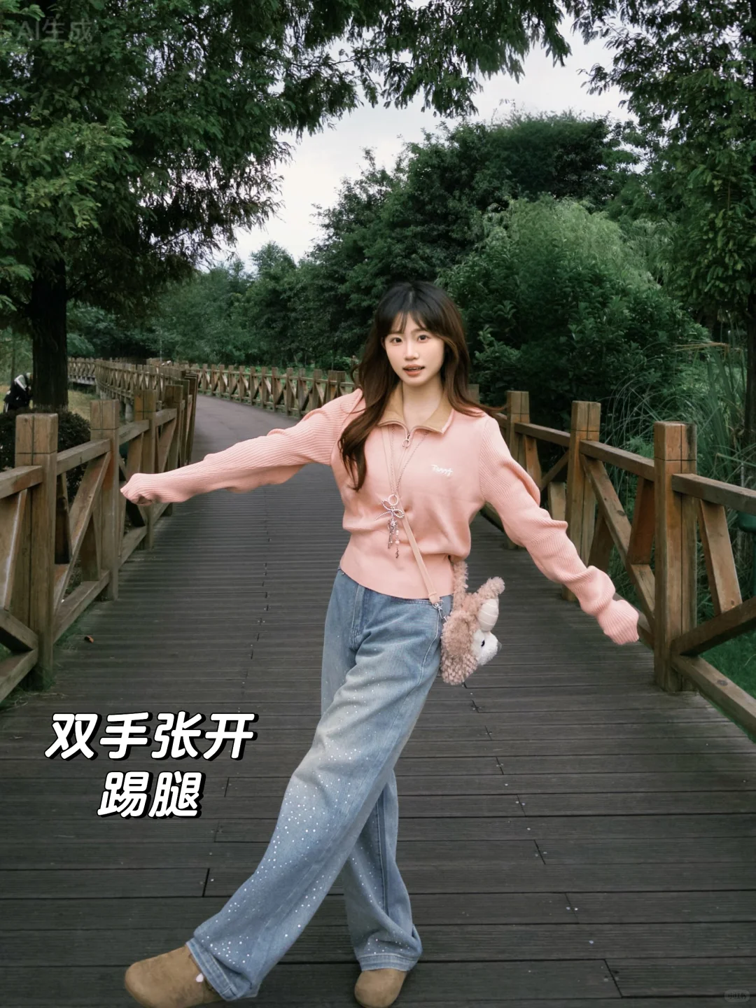 万能活人感生命力拍照姿势码住！谁拍谁好看！