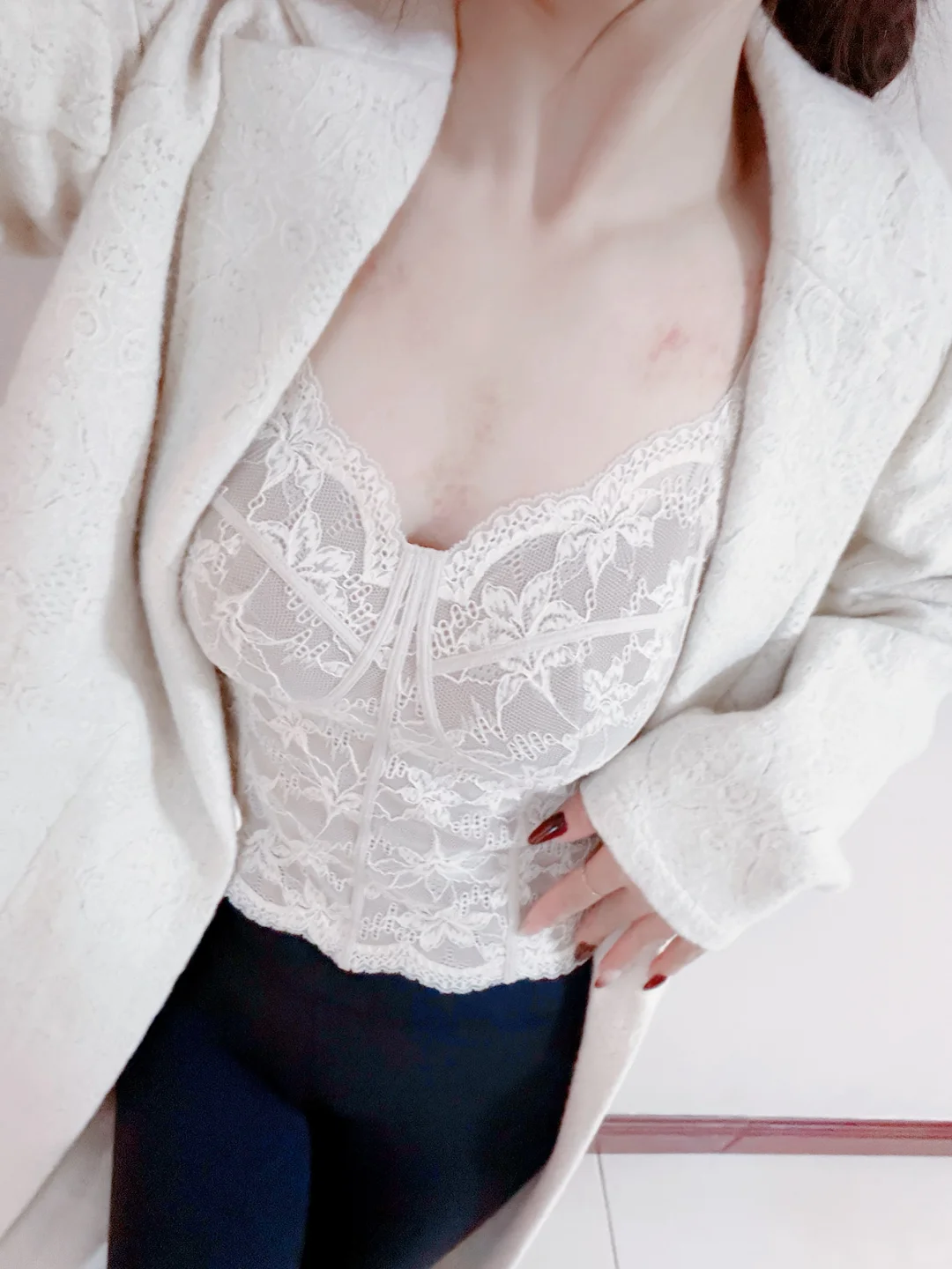 蕾丝吊带🤍🤍🤍