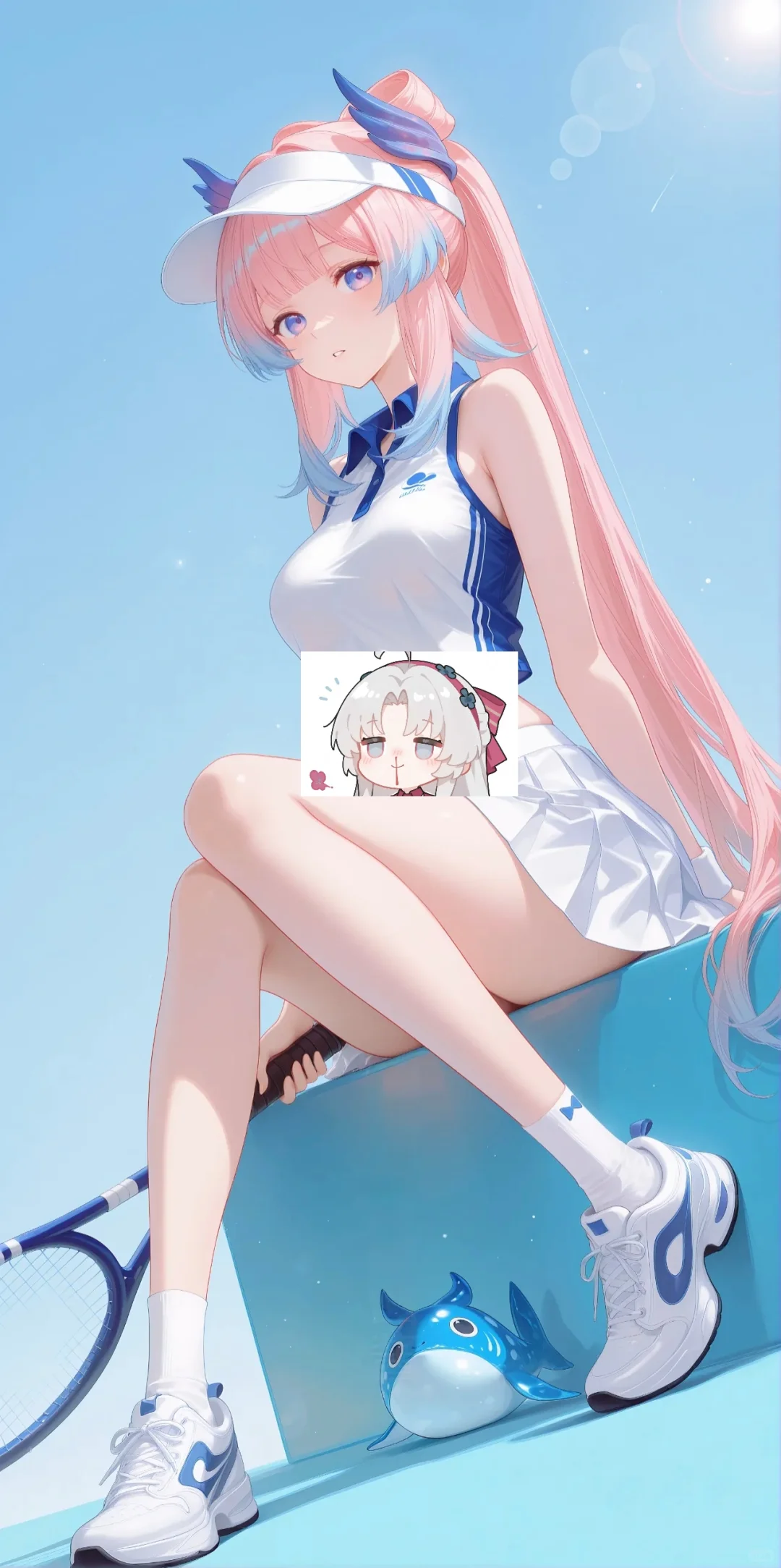 手机壁纸推荐『白丝玉腿篇』