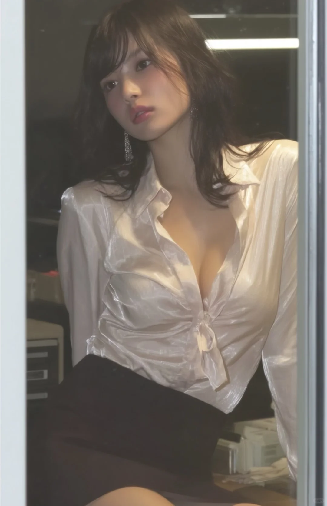 看见美女，开心一整天