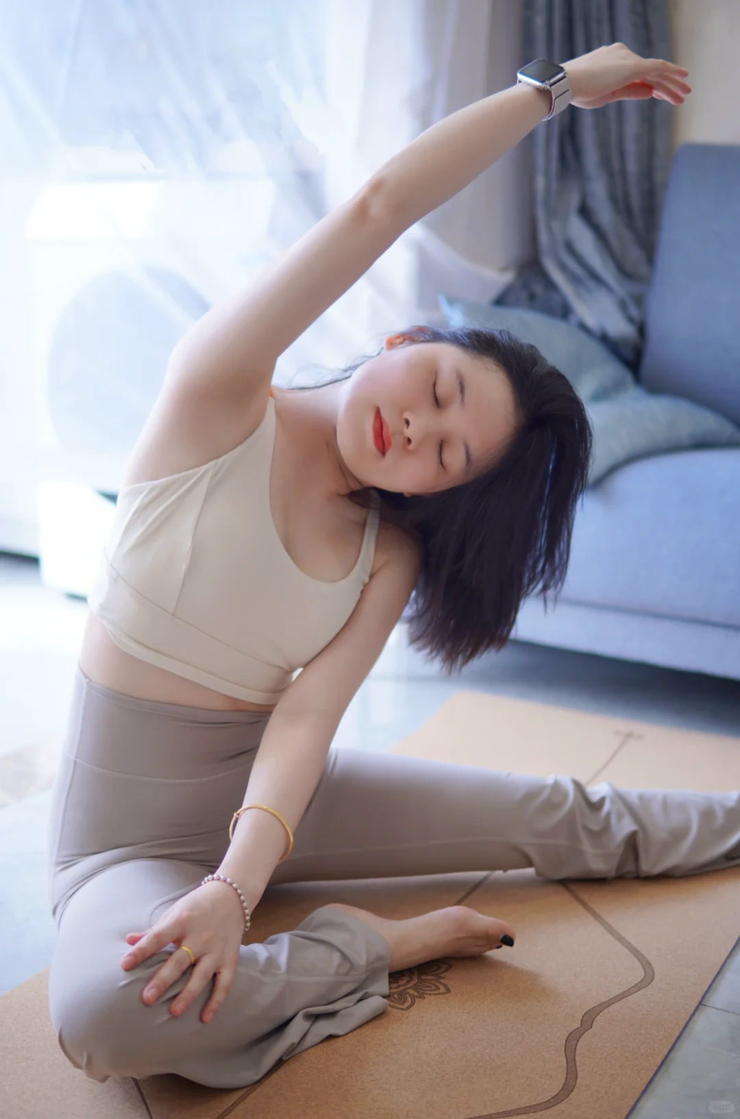 瑜伽日常｜保持热爱❤️