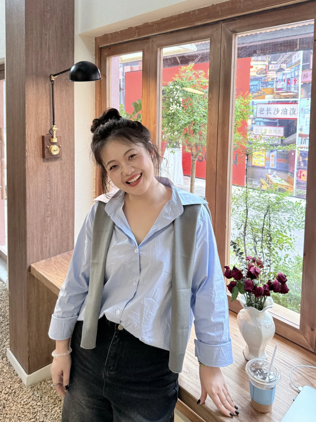 160 140斤｜微胖ins韩系极简风太好看了吧～