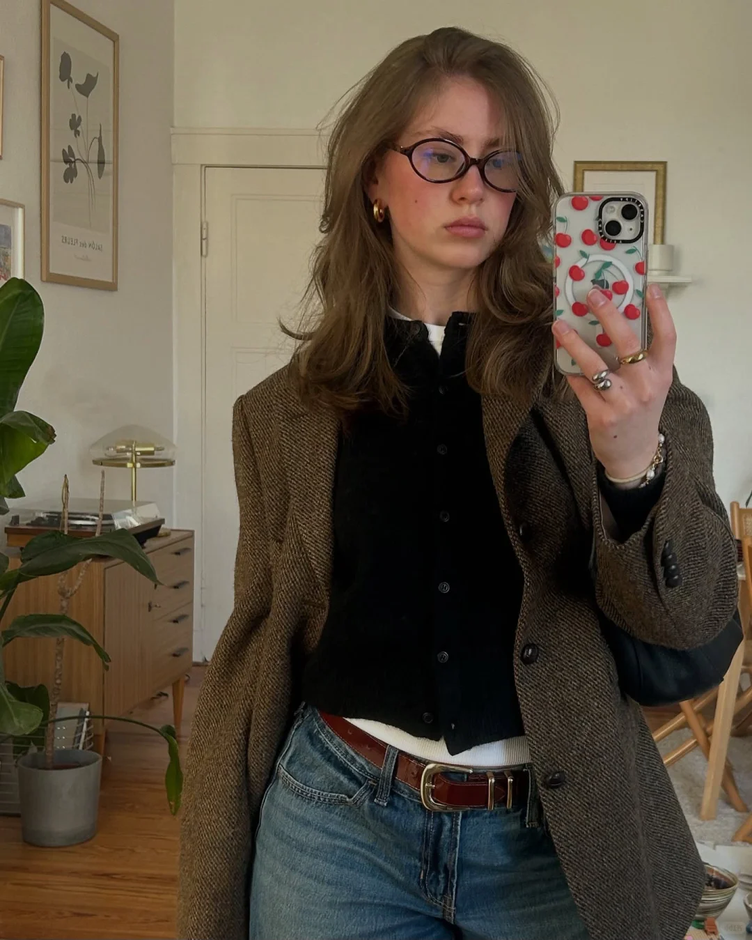 100位时尚博主 | 优雅复古的秋日时髦lady