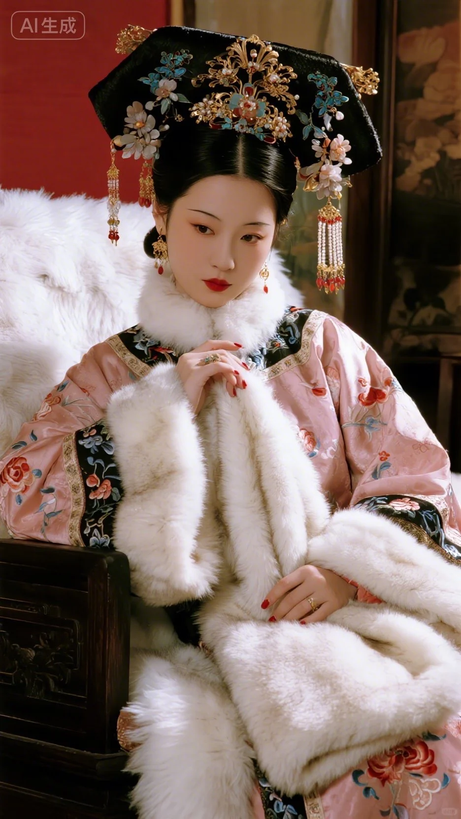 每年进贡的上好皮子都送到贵妃宫里了......