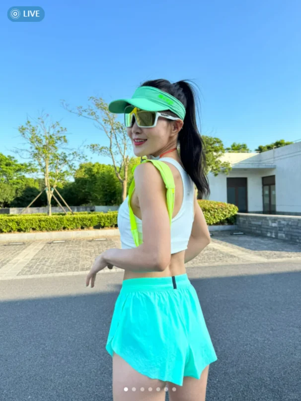 41岁，坚持跑步+内服，少女感是我应得的