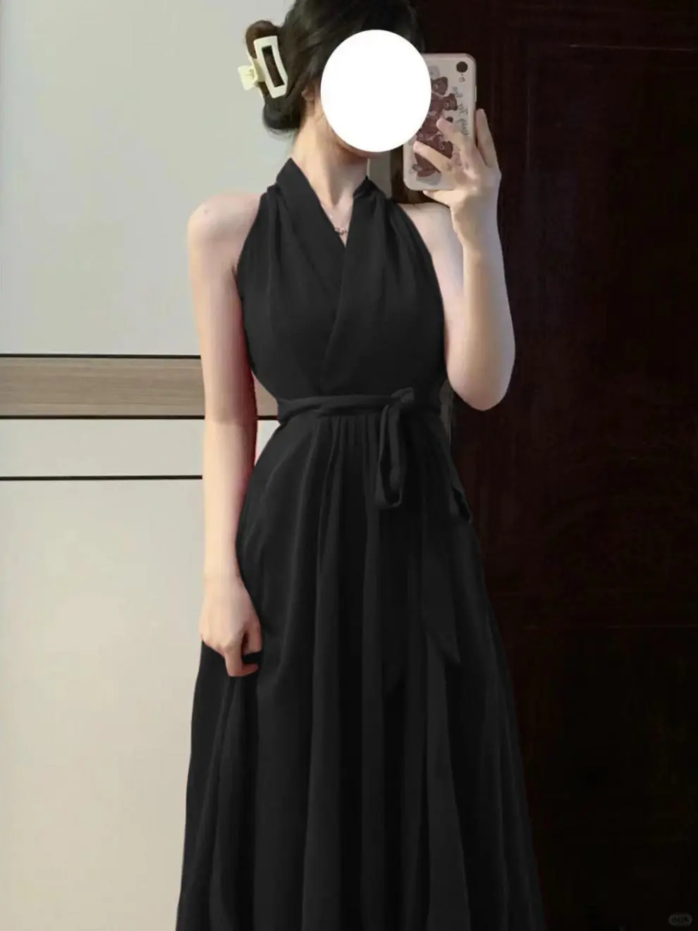 💃柔纱绑带御姐长裙｜时光里的纯欲诗篇