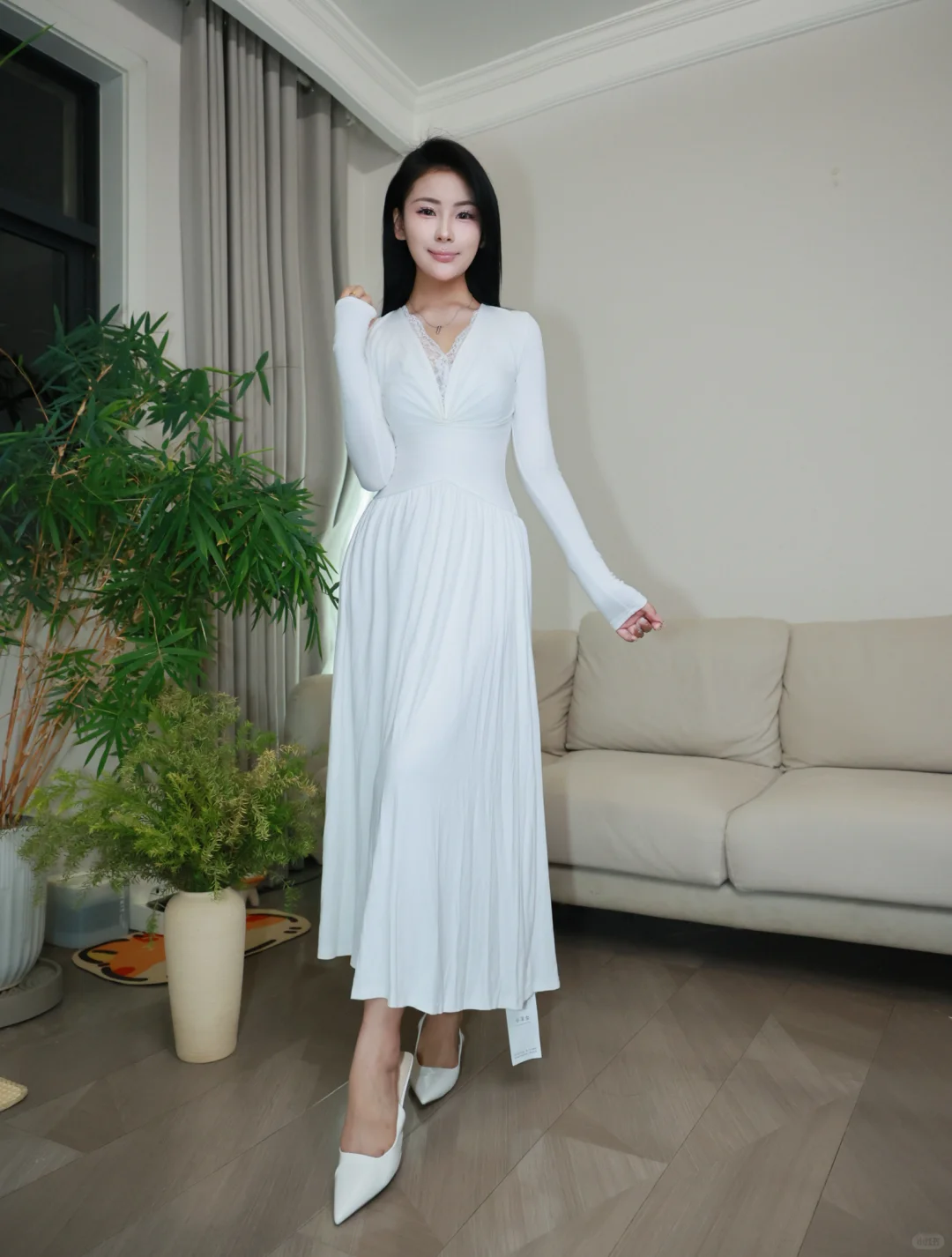 瑜伽小姨姐的pdd温柔穿搭