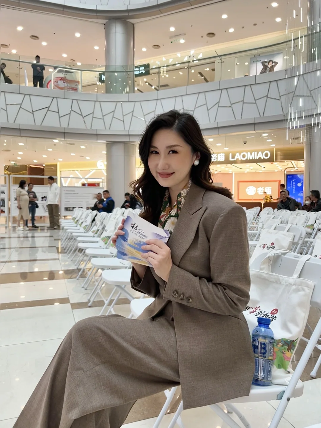 职场日常🎤早班主持人穿搭～还得是套装好看！