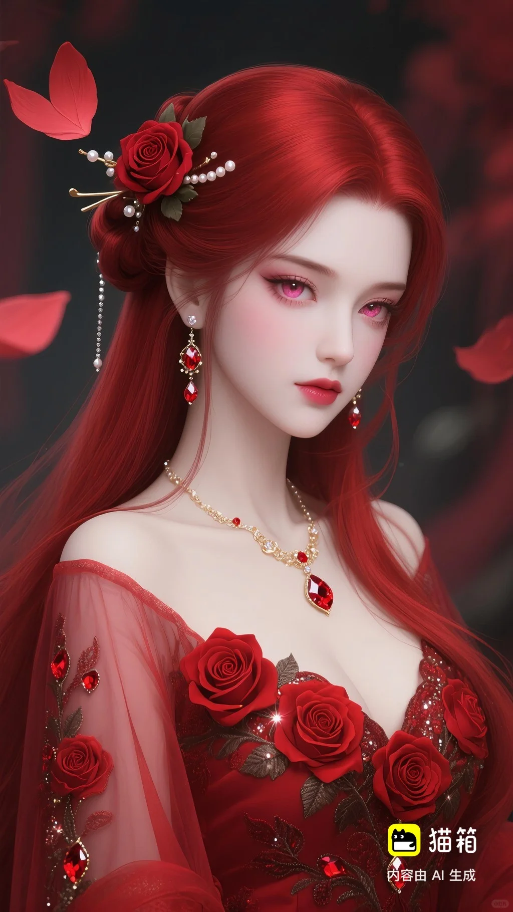 比如娇养的玫瑰，盛开在骄阳中【关键词】