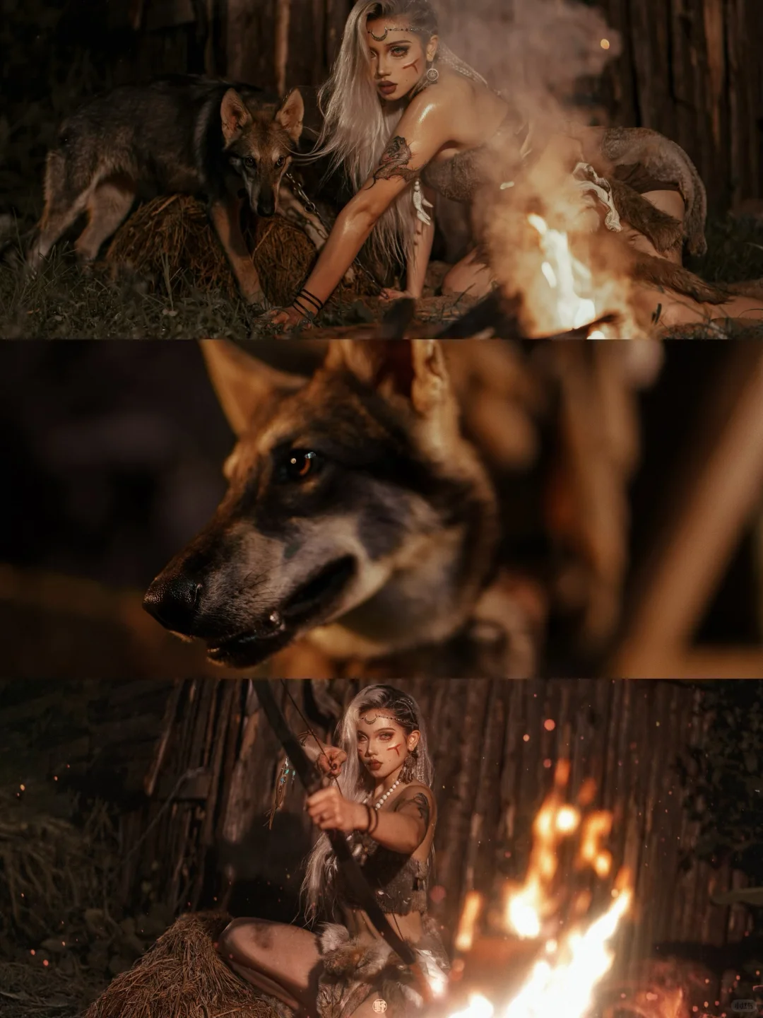 跟我回部落把，我打猎养你