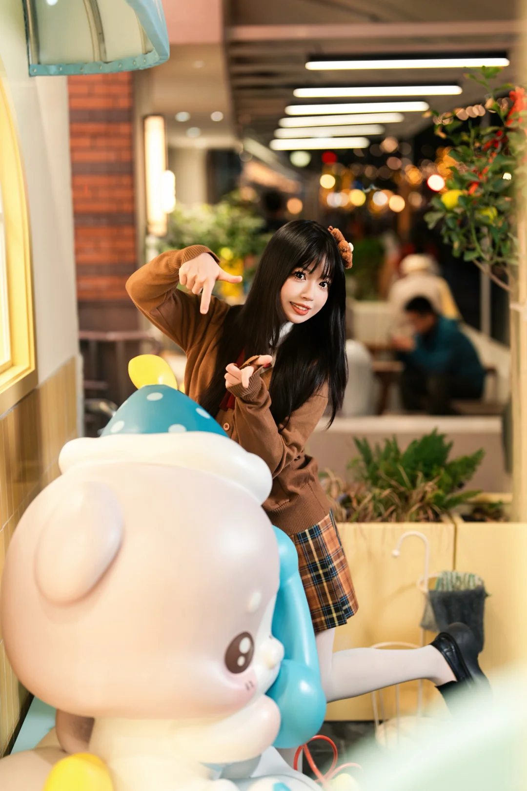 喜欢你才装可爱 你以为卖萌很轻松吗 ˶˃