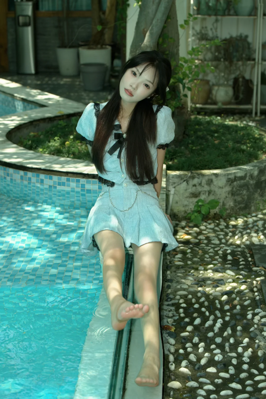 写真成片分享～泳池～泳装宝贝