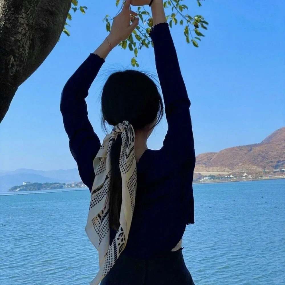 不露脸系列女头像@女生最好的风水就是自己