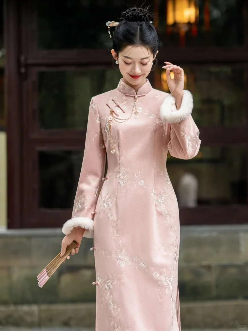 苏州今年最出圈的9款秋冬旗袍合集🔥拍它