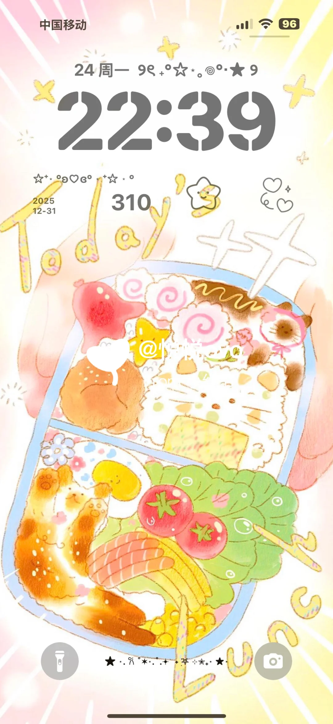 🫧•͈ᴗ⁃͈今日可爱锁屏壁纸分享★