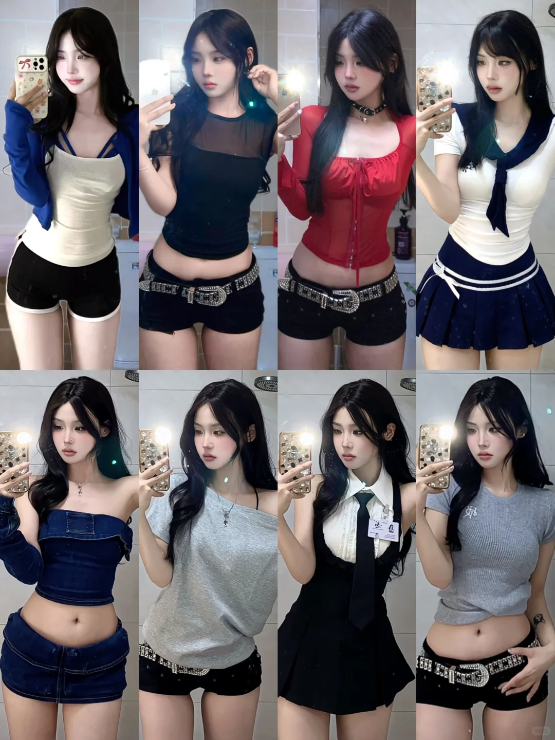 4️⃣0️⃣套｜辣妹穿搭分享