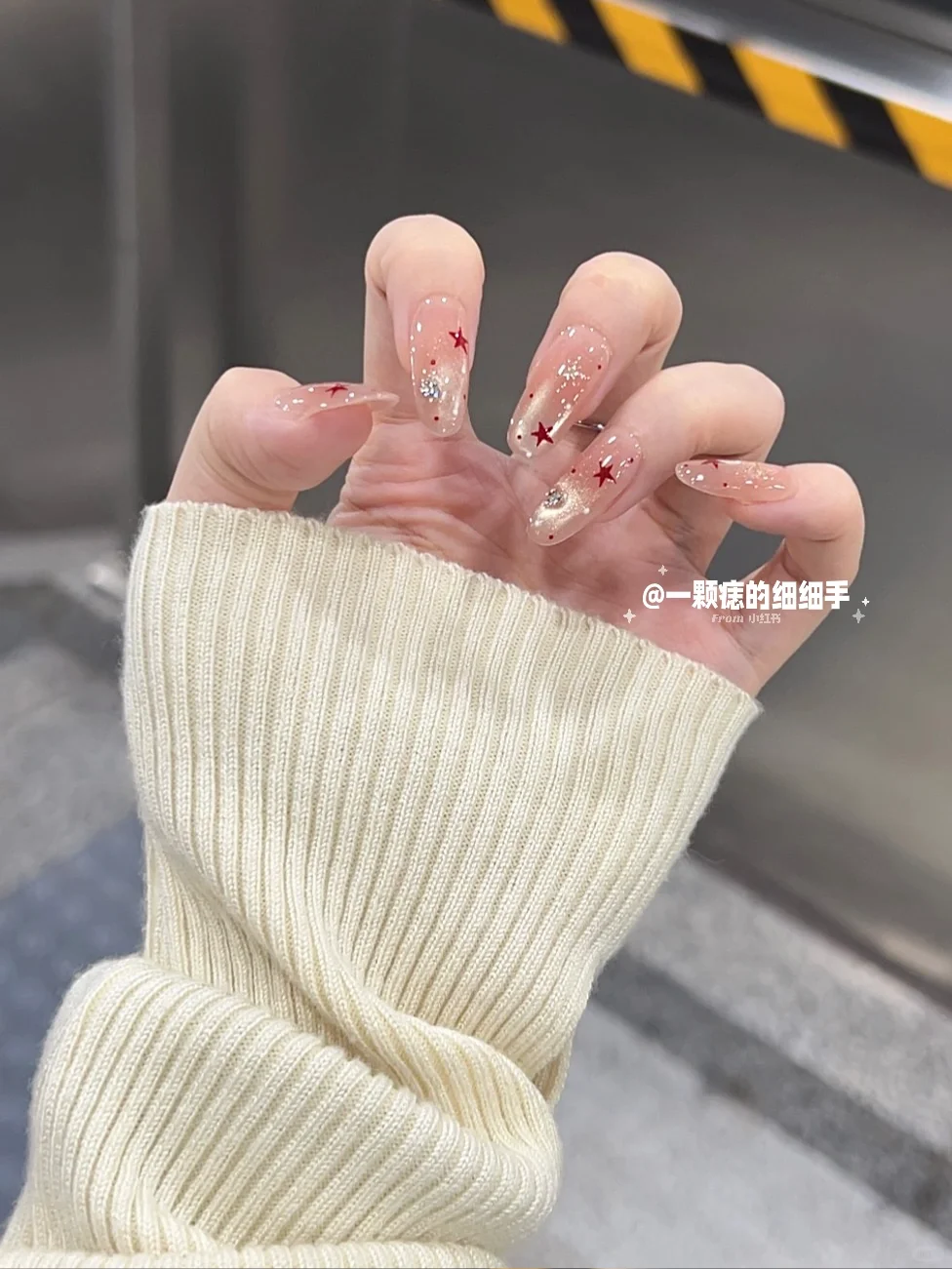 酸甜柚子糖⋆𐙚₊˚⊹ 🍊🍒俏皮又娇媚的美甲～