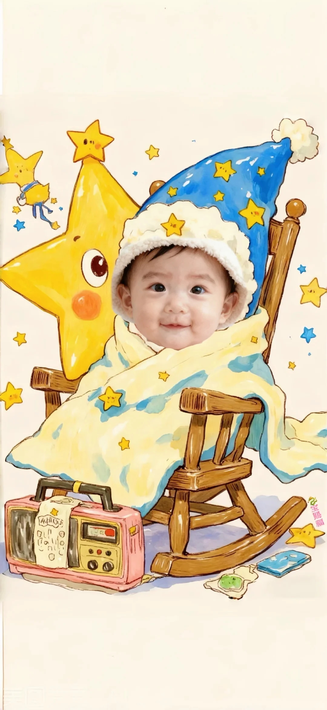 宝宝壁纸来咯！太可爱了！（11.11）