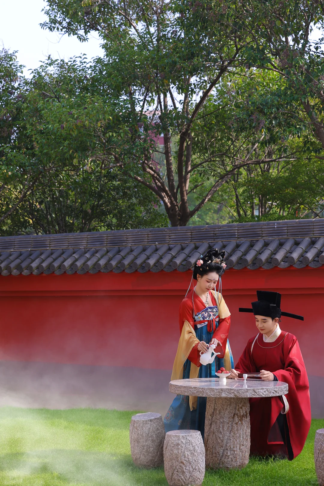 洛阳女摄不踩坑，九州池情侣