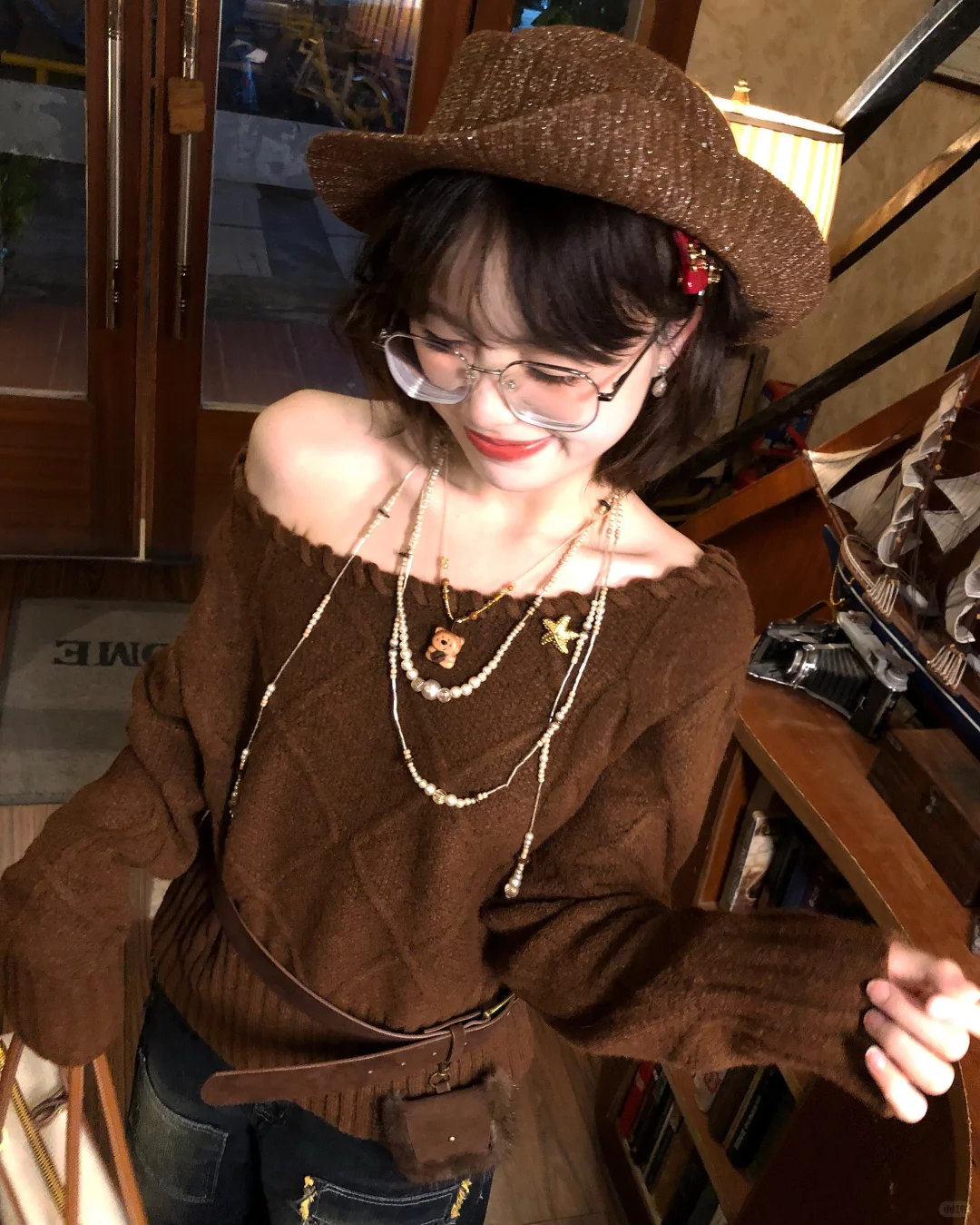 🧸𓏼˙ ᴥ ˙𓏼中古少女 随意穿都很有古早感！！