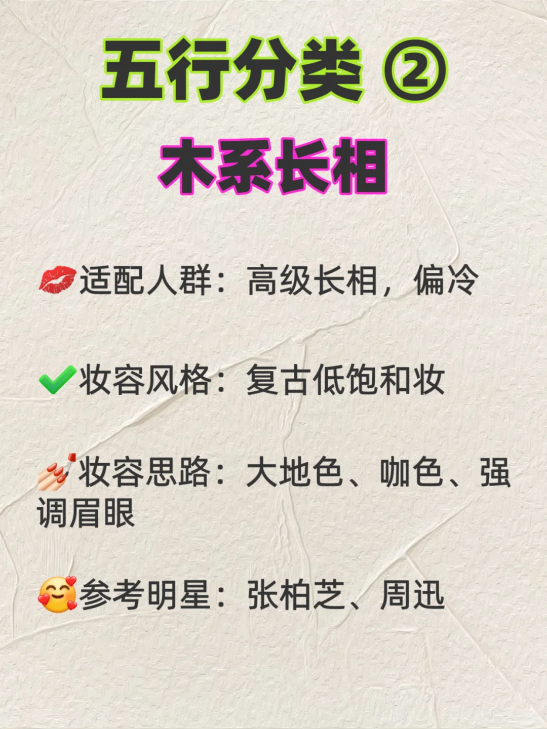 10S自测五行美人属性！原来我是明艳大女主