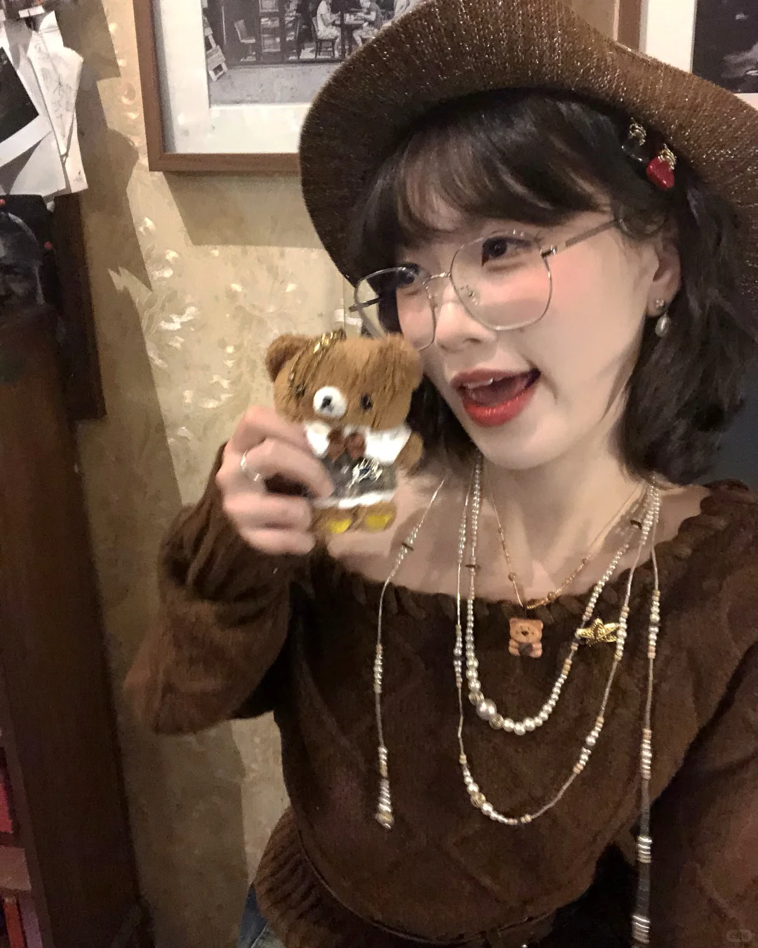 🧸𓏼˙ ᴥ ˙𓏼中古少女 随意穿都很有古早感！！