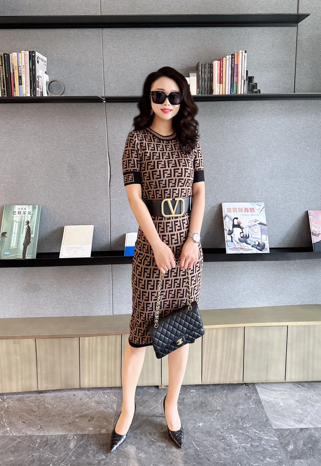 30➕的少妇穿搭——芬迪