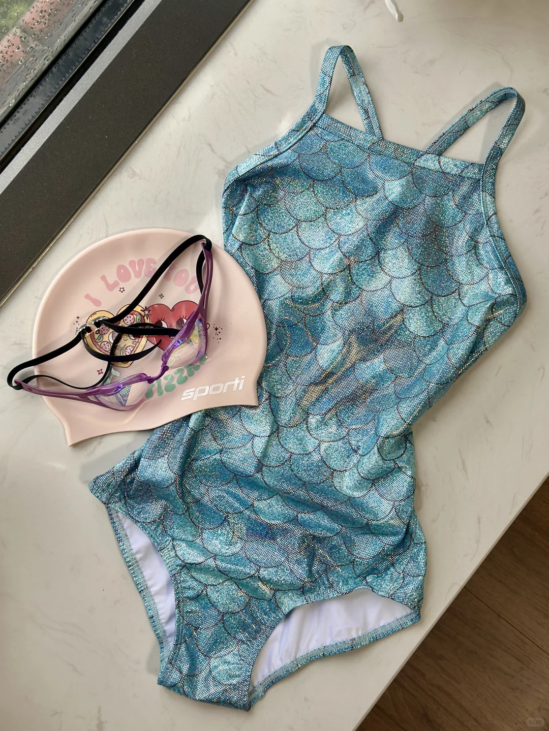 游泳真的把我养得很好🩵