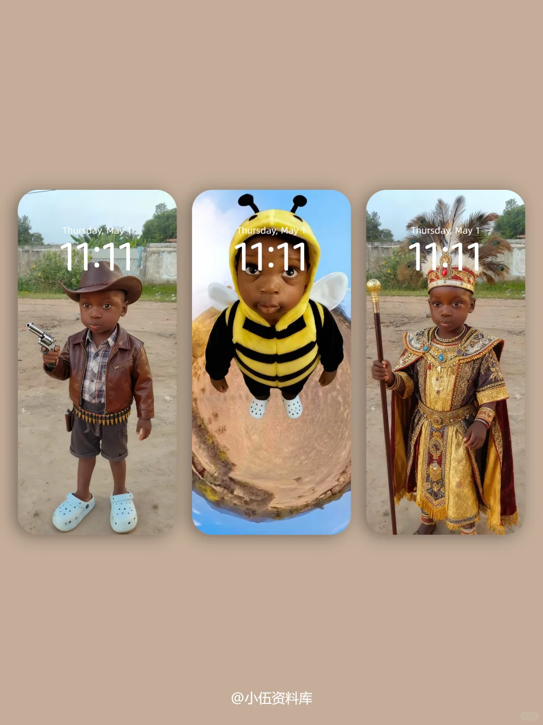 非洲十二少壁纸集（126张打包）