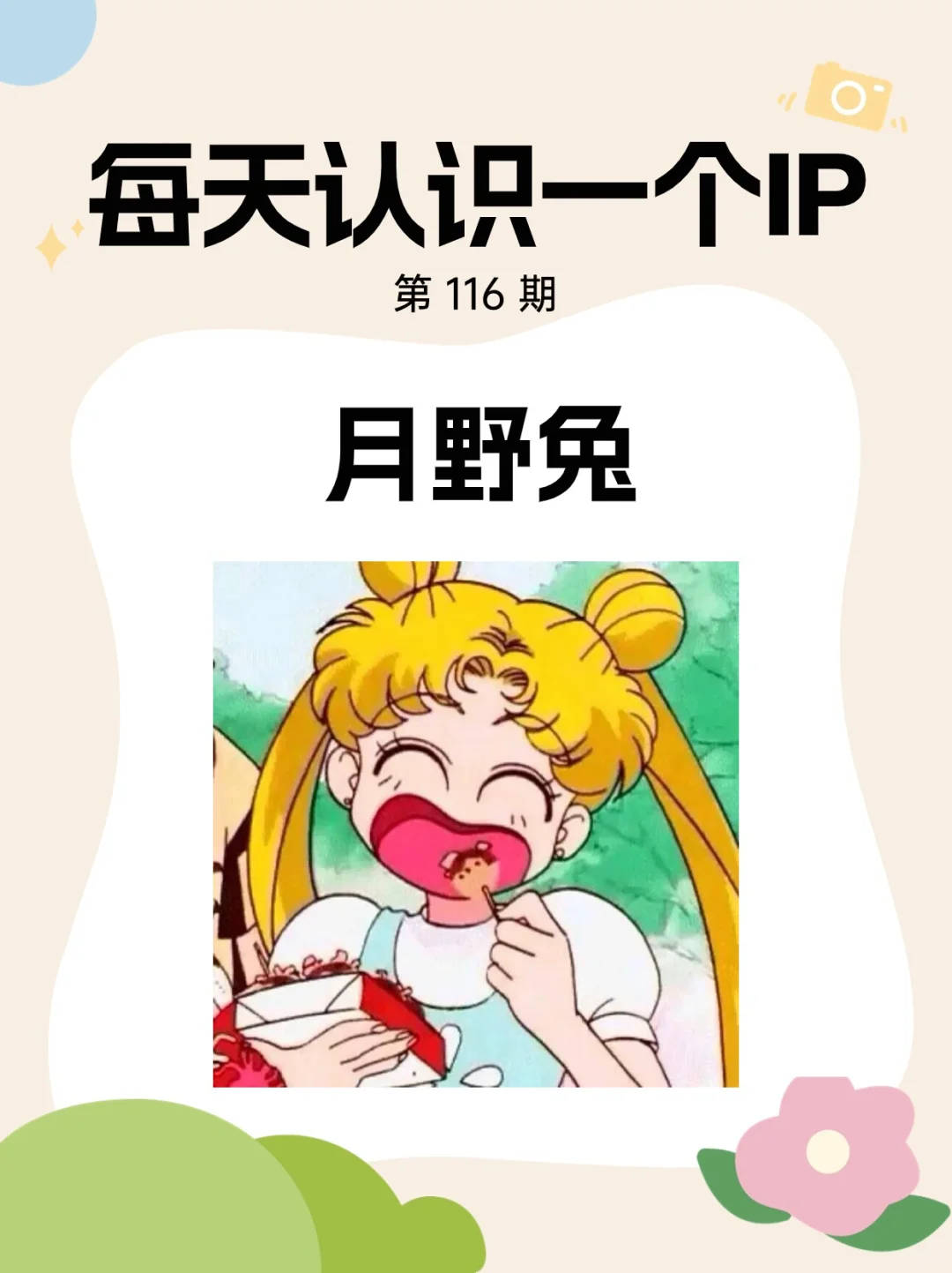 🌿每天认识一个IP I 月野兔