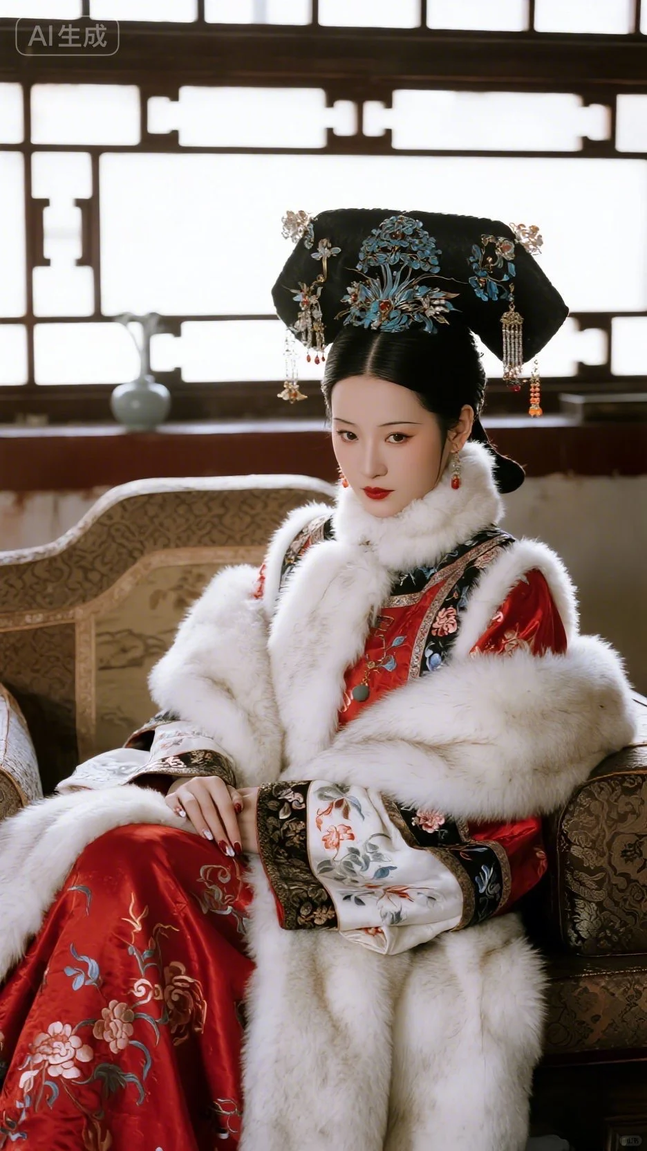 每年进贡的上好皮子都送到贵妃宫里了......