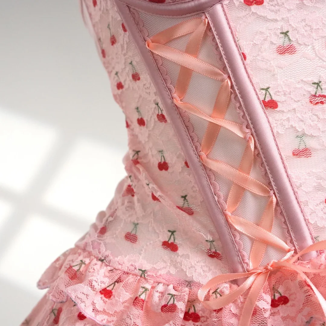 纯欲樱桃睡裙新风格 太美丽了吧