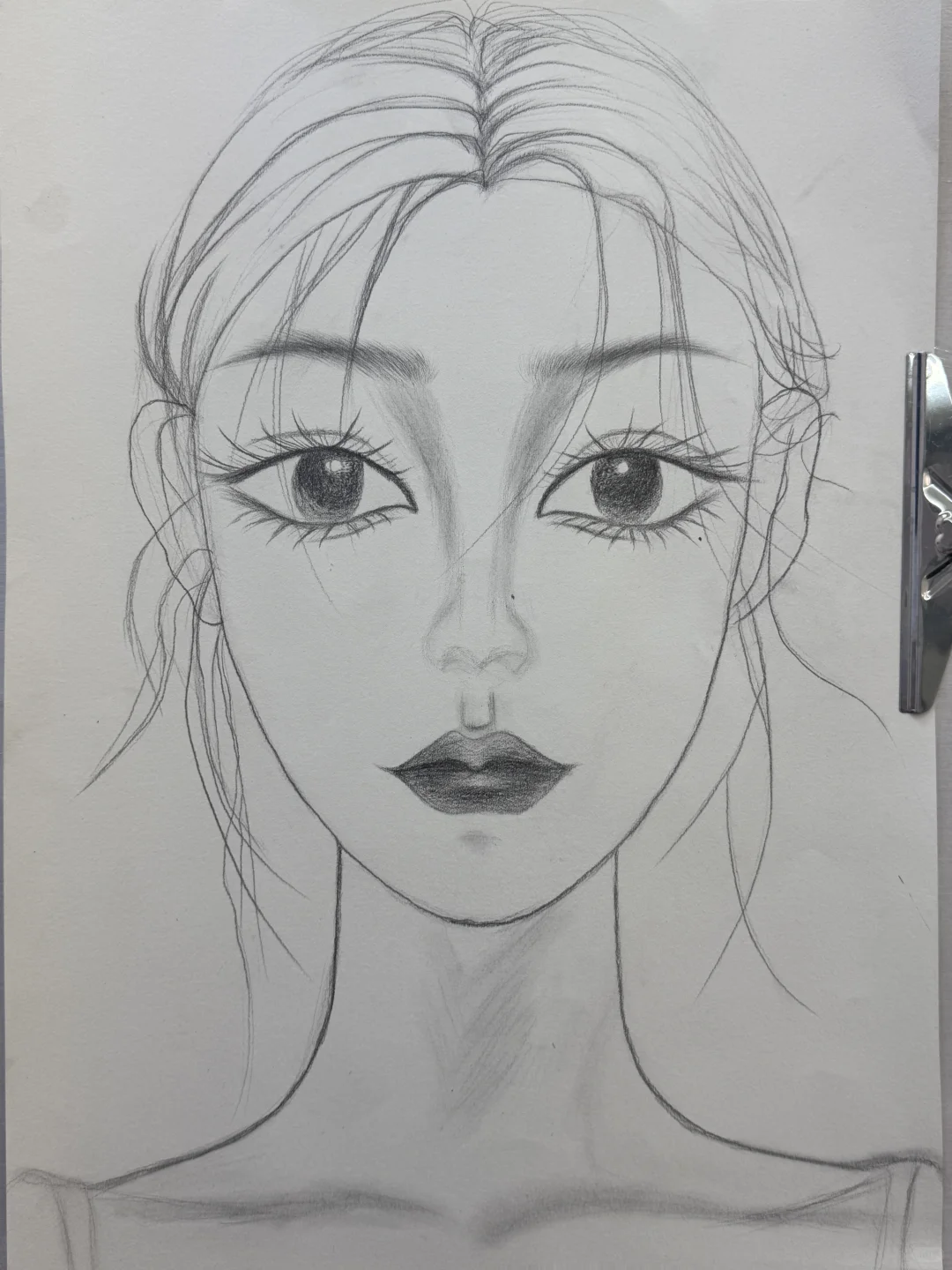 化妆与画画的结合 美人图