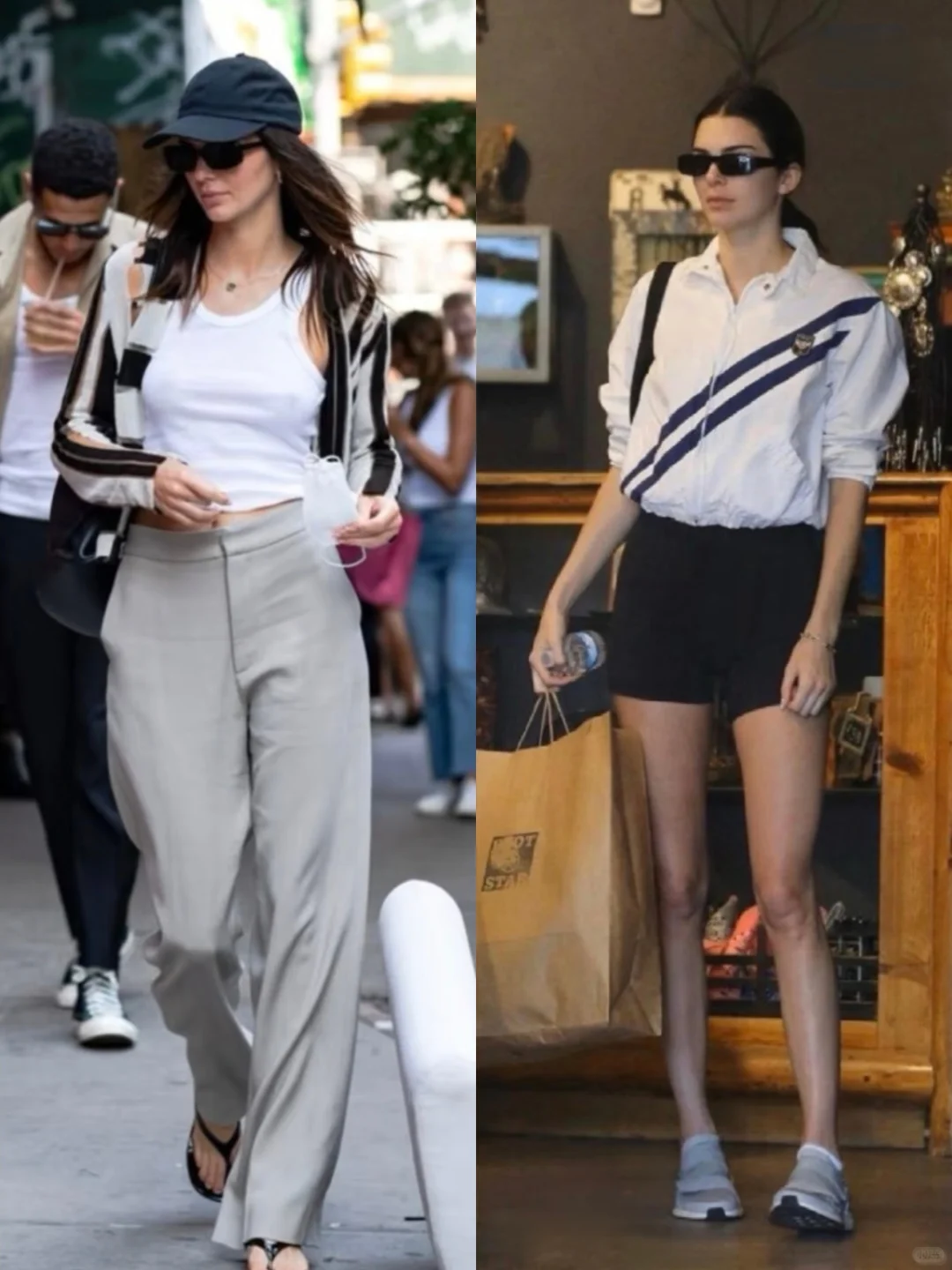 显瘦显高的运动混搭风来啦💯