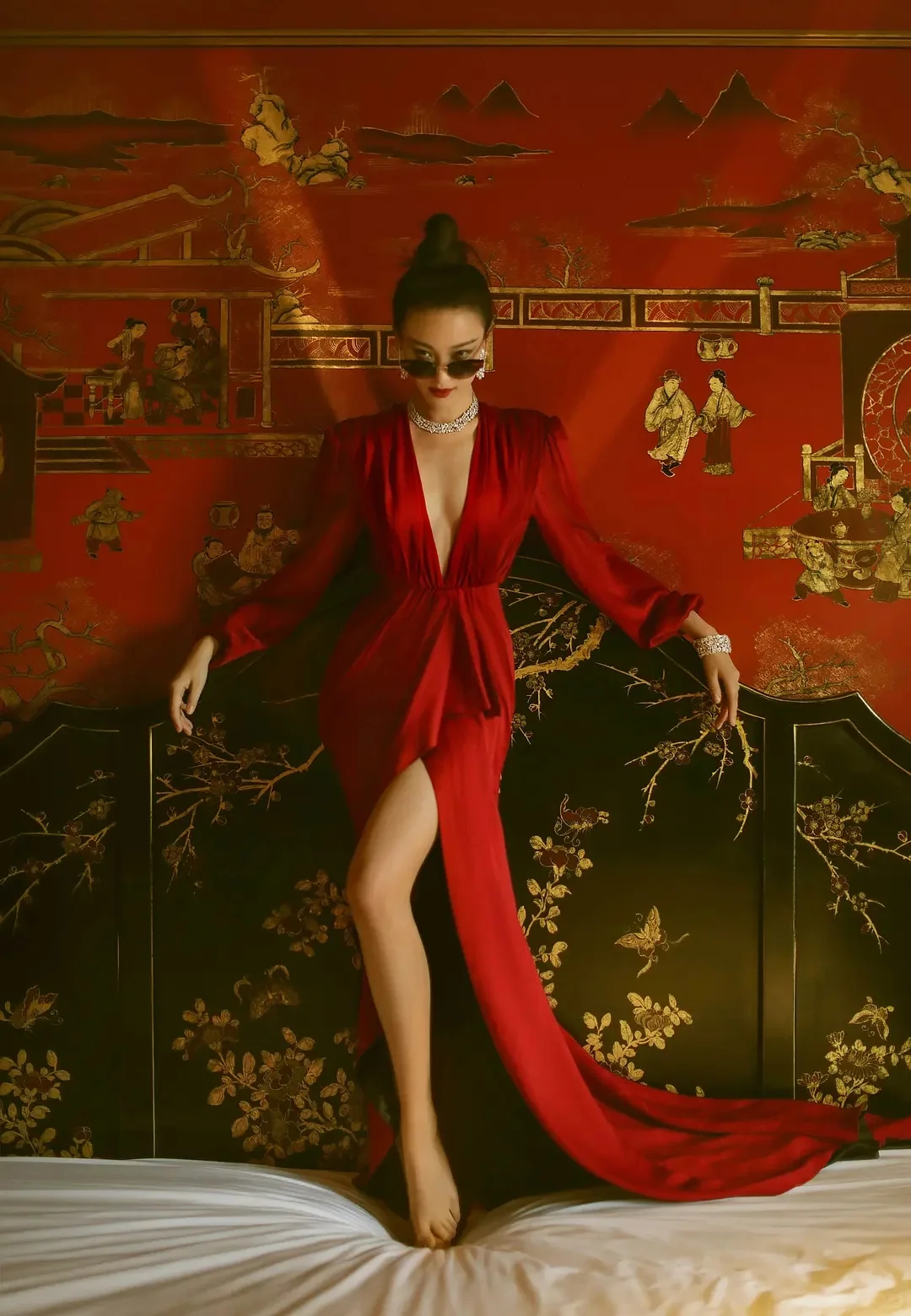 倪妮性感长腿照片合集