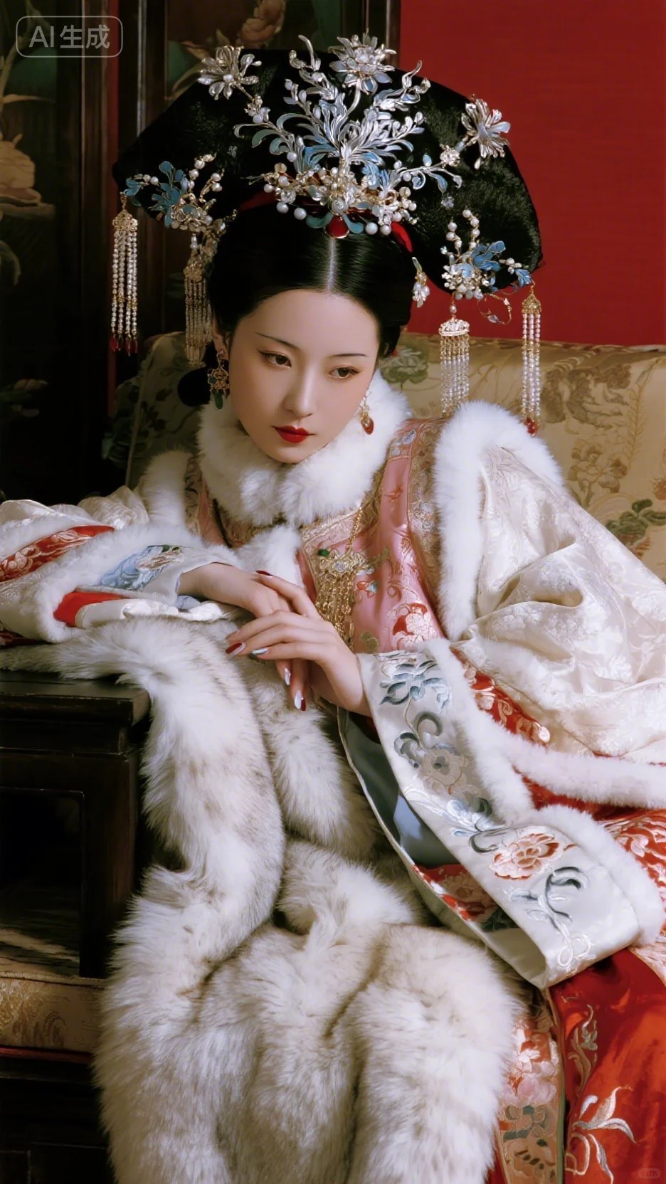 每年进贡的上好皮子都送到贵妃宫里了......